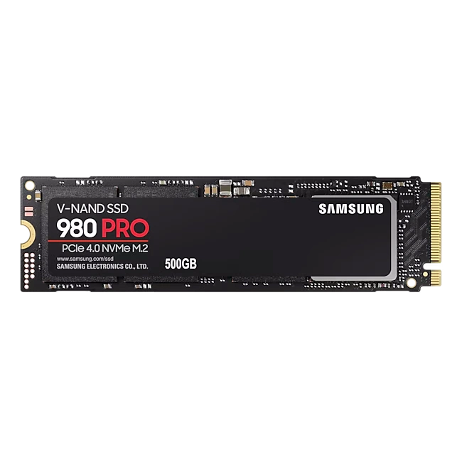 Samsung 980 Pro 500GB (MZ-V8P500BW) SSD – M.2 2280, PCIe Gen 4.0 x4 NVMe 1.3 1 Samsung 980 Pro 500GB (MZ-V8P500BW) SSD – M.2 2280, PCIe Gen 4.0 x4 NVMe 1.3