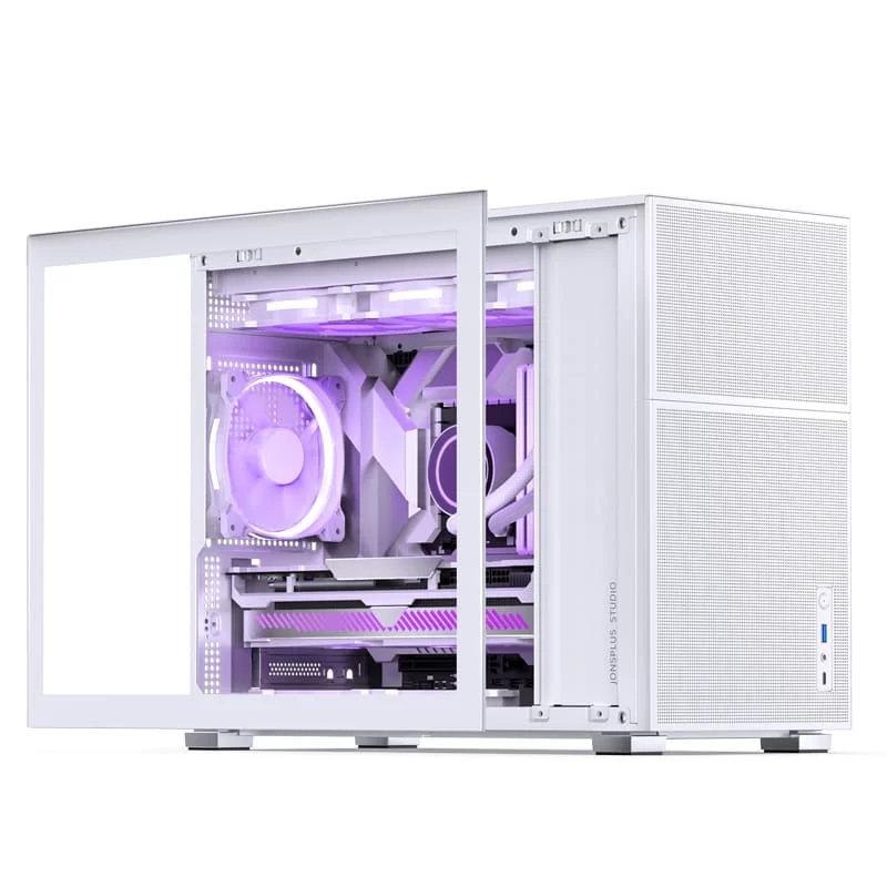 Jonsbo D31 MESH White M-ATX Case 2 Jonsbo D31 MESH White M-ATX Case - Ảnh 2
