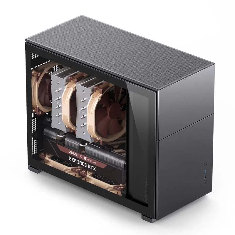 Jonsbo D31 STD SCREEN Black M-ATX Case - Sub HD-LCD Display 16 Jonsbo D31 STD SCREEN Black M-ATX Case - Sub HD-LCD Display - Ảnh 16