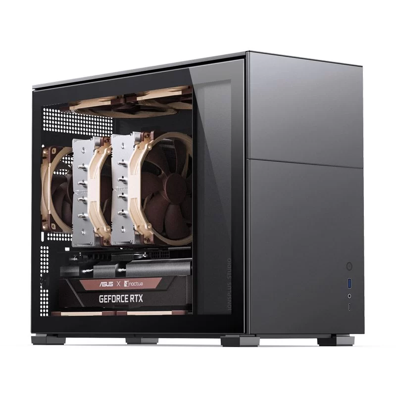 Jonsbo D31 STD SCREEN Black M-ATX Case - Sub HD-LCD Display 13 Jonsbo D31 STD SCREEN Black M-ATX Case - Sub HD-LCD Display - Ảnh 13