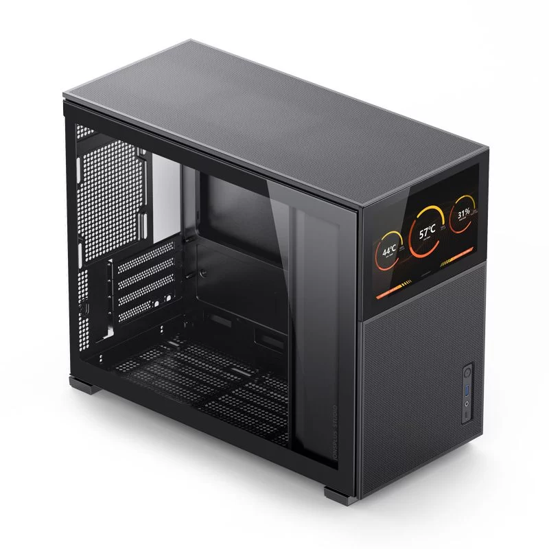 Jonsbo D31 MESH SCREEN Black M-ATX Case - Sub HD-LCD Display 8 Jonsbo D31 MESH SCREEN Black M-ATX Case - Sub HD-LCD Display - Ảnh 8