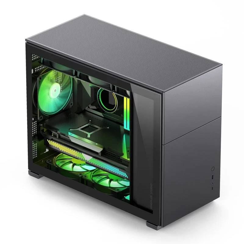 Jonsbo D31 STD SCREEN Black M-ATX Case - Sub HD-LCD Display 8 Jonsbo D31 STD SCREEN Black M-ATX Case - Sub HD-LCD Display - Ảnh 8