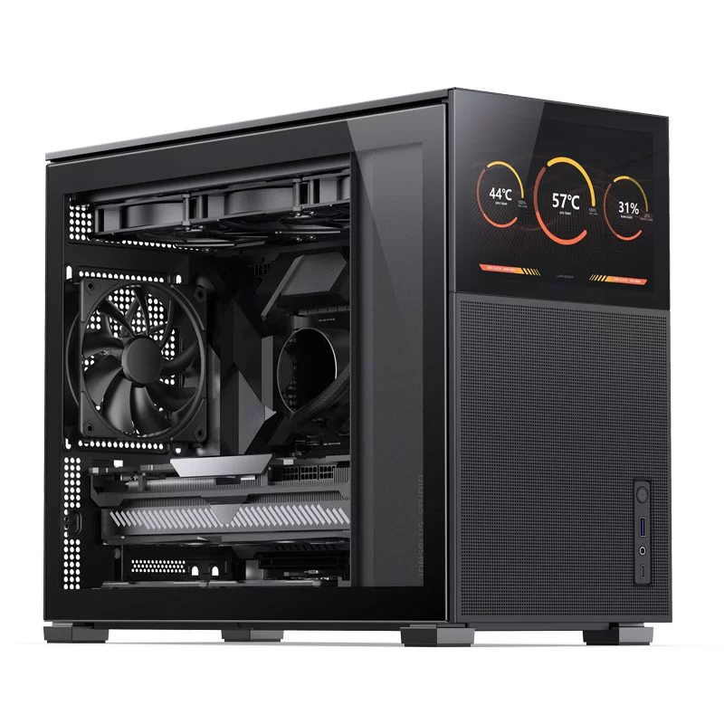 Jonsbo D31 MESH SCREEN Black M-ATX Case - Sub HD-LCD Display 17 Jonsbo D31 MESH SCREEN Black M-ATX Case - Sub HD-LCD Display - Ảnh 17