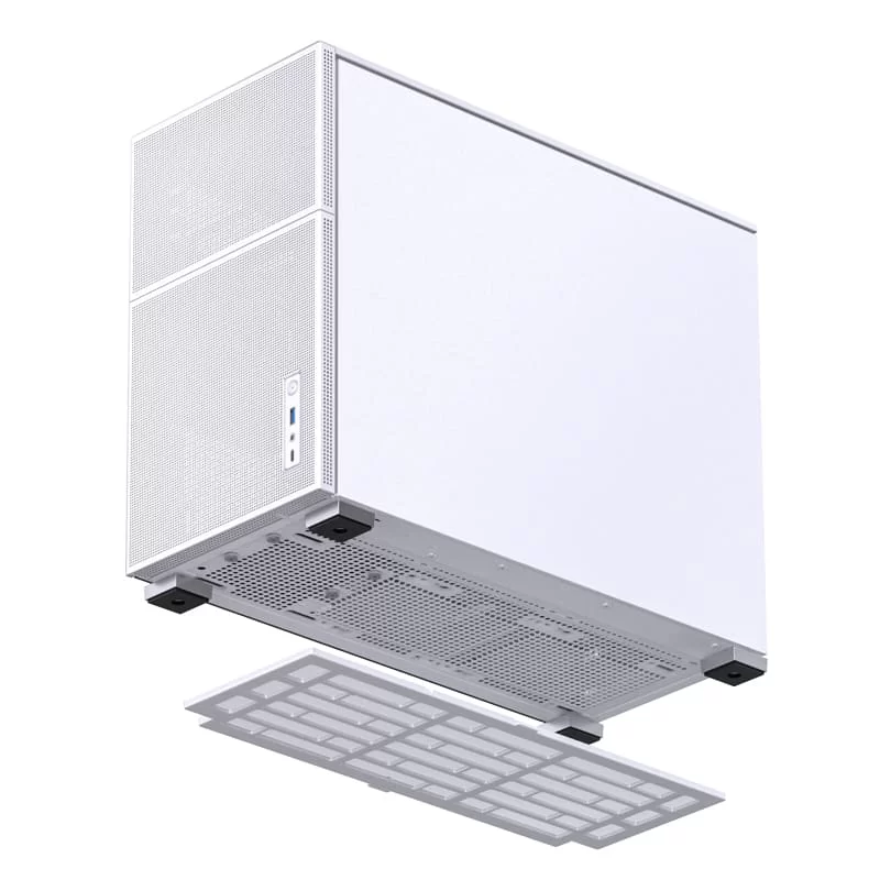 Jonsbo D31 MESH White M-ATX Case 12 Jonsbo D31 MESH White M-ATX Case - Ảnh 12