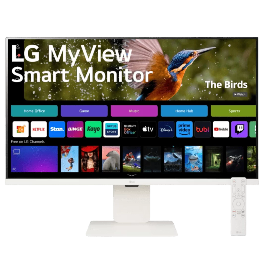 LG 32SR83U-W MyView Smart Monitor with webOS - 31.5 inch 4K UHD (3840 x 2160), IPS (3-side), DCI-P3 90%, 5ms, HDR 10 1 LG 32SR83U-W MyView Smart Monitor with webOS - 31.5 inch 4K UHD (3840 x 2160), IPS (3-side), DCI-P3 90%, 5ms, HDR 10