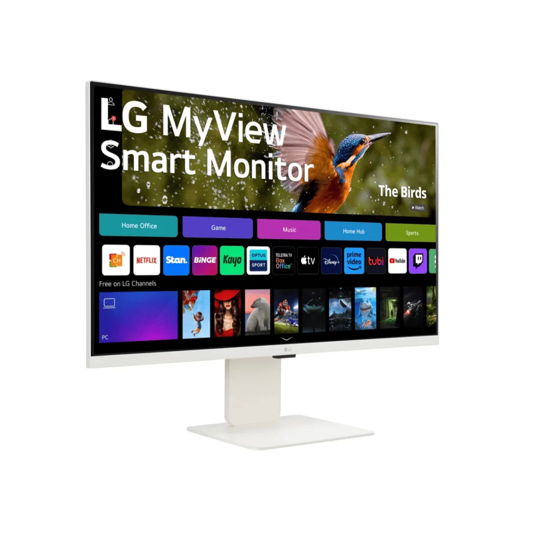LG 32SR83U-W MyView Smart Monitor with webOS - 31.5 inch 4K UHD (3840 x 2160), IPS (3-side), DCI-P3 90%, 5ms, HDR 10 3 LG 32SR83U-W MyView Smart Monitor with webOS - 31.5 inch 4K UHD (3840 x 2160), IPS (3-side), DCI-P3 90%, 5ms, HDR 10 - Ảnh 3