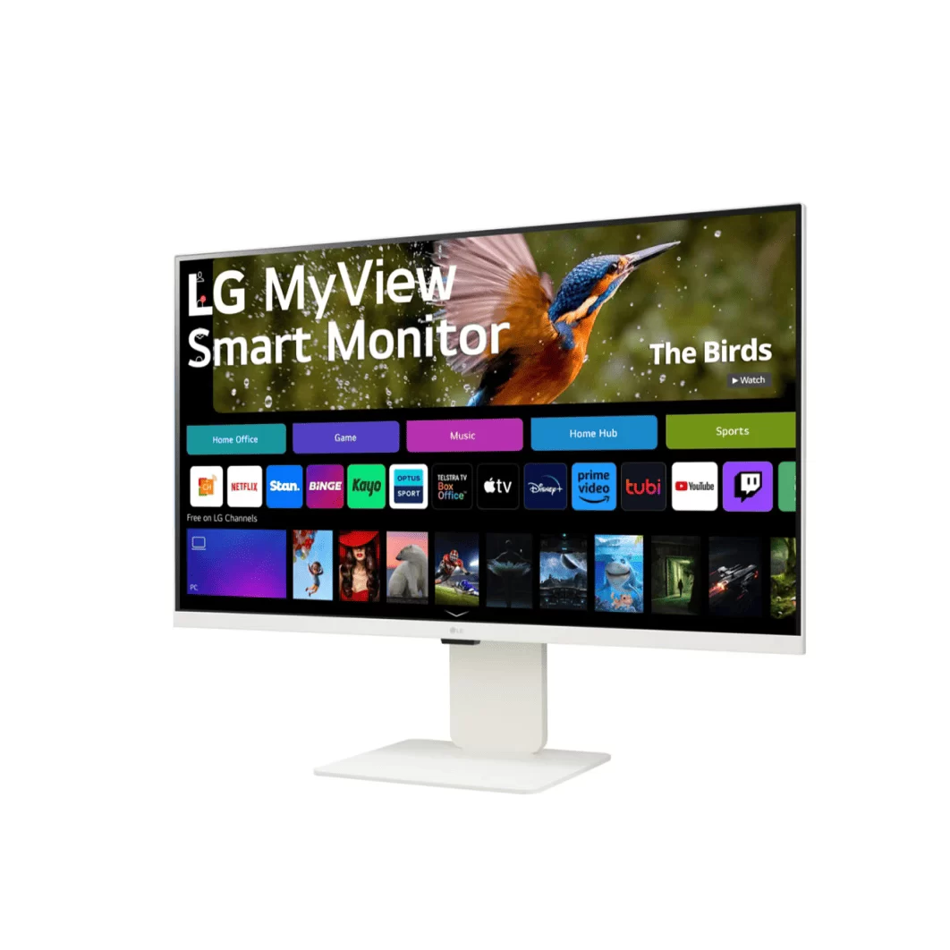 LG 32SR83U-W MyView Smart Monitor with webOS - 31.5 inch 4K UHD (3840 x 2160), IPS (3-side), DCI-P3 90%, 5ms, HDR 10 4 LG 32SR83U-W MyView Smart Monitor with webOS - 31.5 inch 4K UHD (3840 x 2160), IPS (3-side), DCI-P3 90%, 5ms, HDR 10 - Ảnh 4