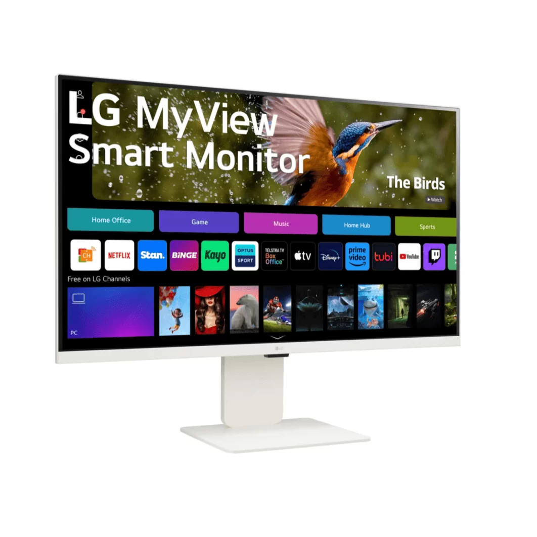 LG 32SR83U-W MyView Smart Monitor with webOS - 31.5 inch 4K UHD (3840 x 2160), IPS (3-side), DCI-P3 90%, 5ms, HDR 10 5 LG 32SR83U-W MyView Smart Monitor with webOS - 31.5 inch 4K UHD (3840 x 2160), IPS (3-side), DCI-P3 90%, 5ms, HDR 10 - Ảnh 5