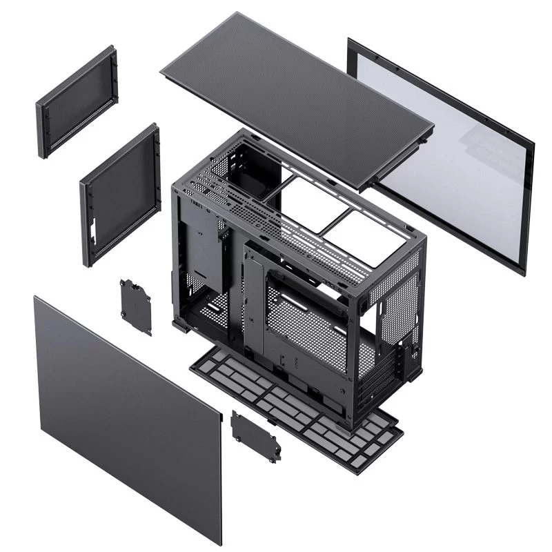 Jonsbo D31 STD SCREEN Black M-ATX Case - Sub HD-LCD Display 21 Jonsbo D31 STD SCREEN Black M-ATX Case - Sub HD-LCD Display - Ảnh 21