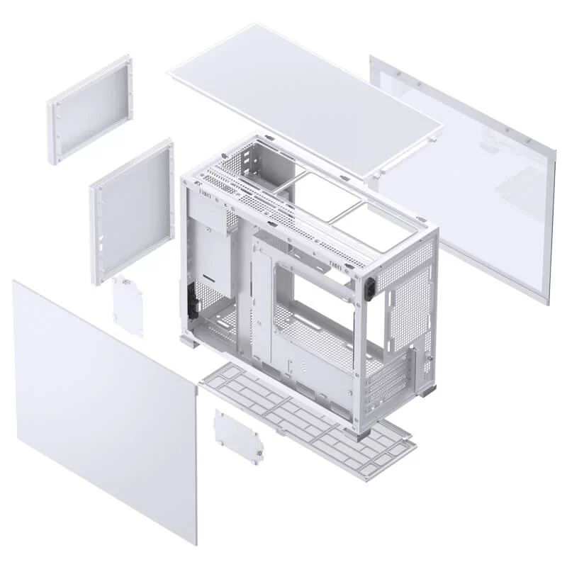 Jonsbo D31 STD SCREEN White M-ATX Case - Sub HD-LCD Display 27 Jonsbo D31 STD SCREEN White M-ATX Case - Sub HD-LCD Display - Ảnh 27