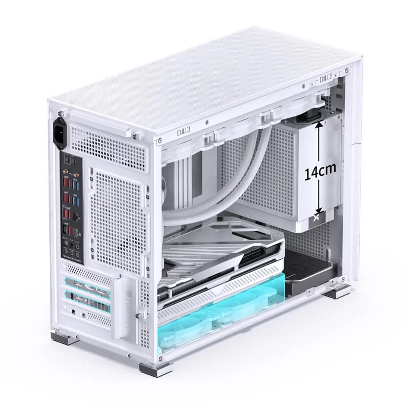 Jonsbo D31 STD SCREEN White M-ATX Case - Sub HD-LCD Display 32 Jonsbo D31 STD SCREEN White M-ATX Case - Sub HD-LCD Display - Ảnh 32