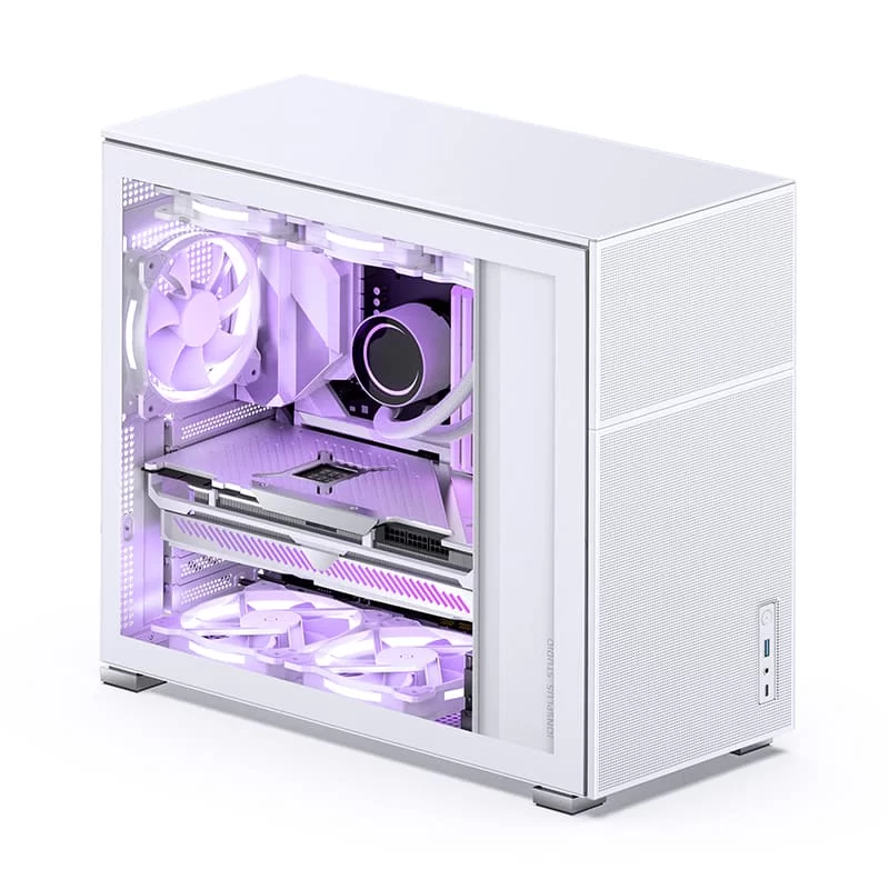 Jonsbo D41 MESH White ATX Mid Tower Case - Support GPU RTX 4090 + 360 AIO + ATX Power 2 Jonsbo D41 MESH White ATX Mid Tower Case - Support GPU RTX 4090 + 360 AIO + ATX Power - Ảnh 2