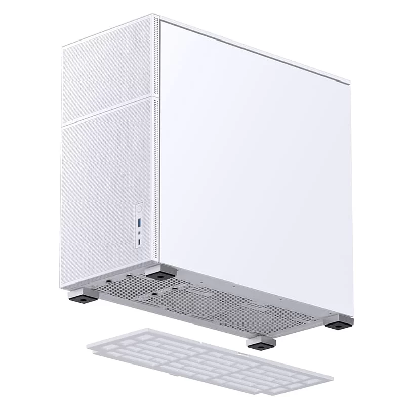 Jonsbo D41 MESH White ATX Mid Tower Case - Support GPU RTX 4090 + 360 AIO + ATX Power 10 Jonsbo D41 MESH White ATX Mid Tower Case - Support GPU RTX 4090 + 360 AIO + ATX Power - Ảnh 10