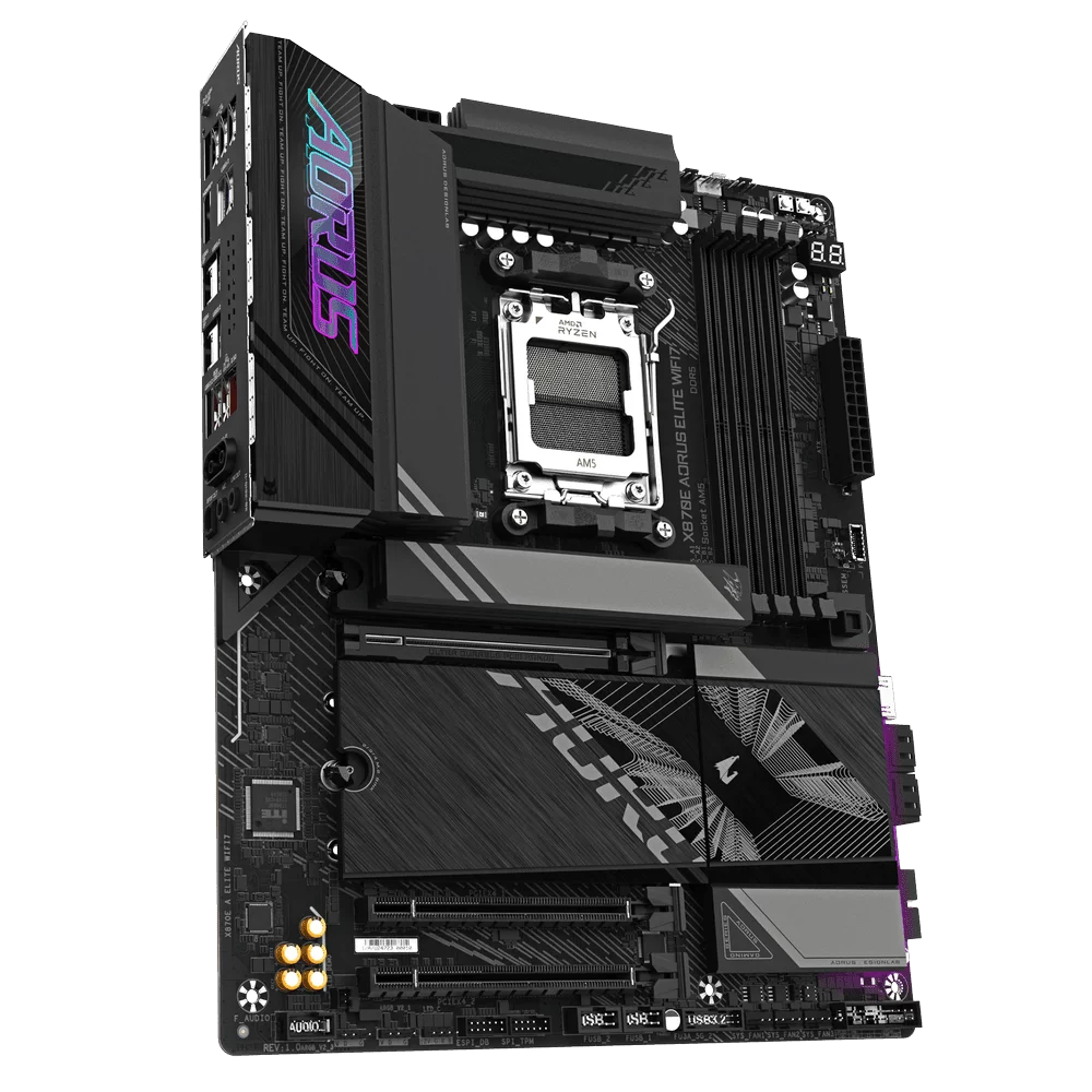 GIGABYTE X870E AORUS ELITE WIFI7 Mainboard 3 GIGABYTE X870E AORUS ELITE WIFI7 Mainboard - Ảnh 3