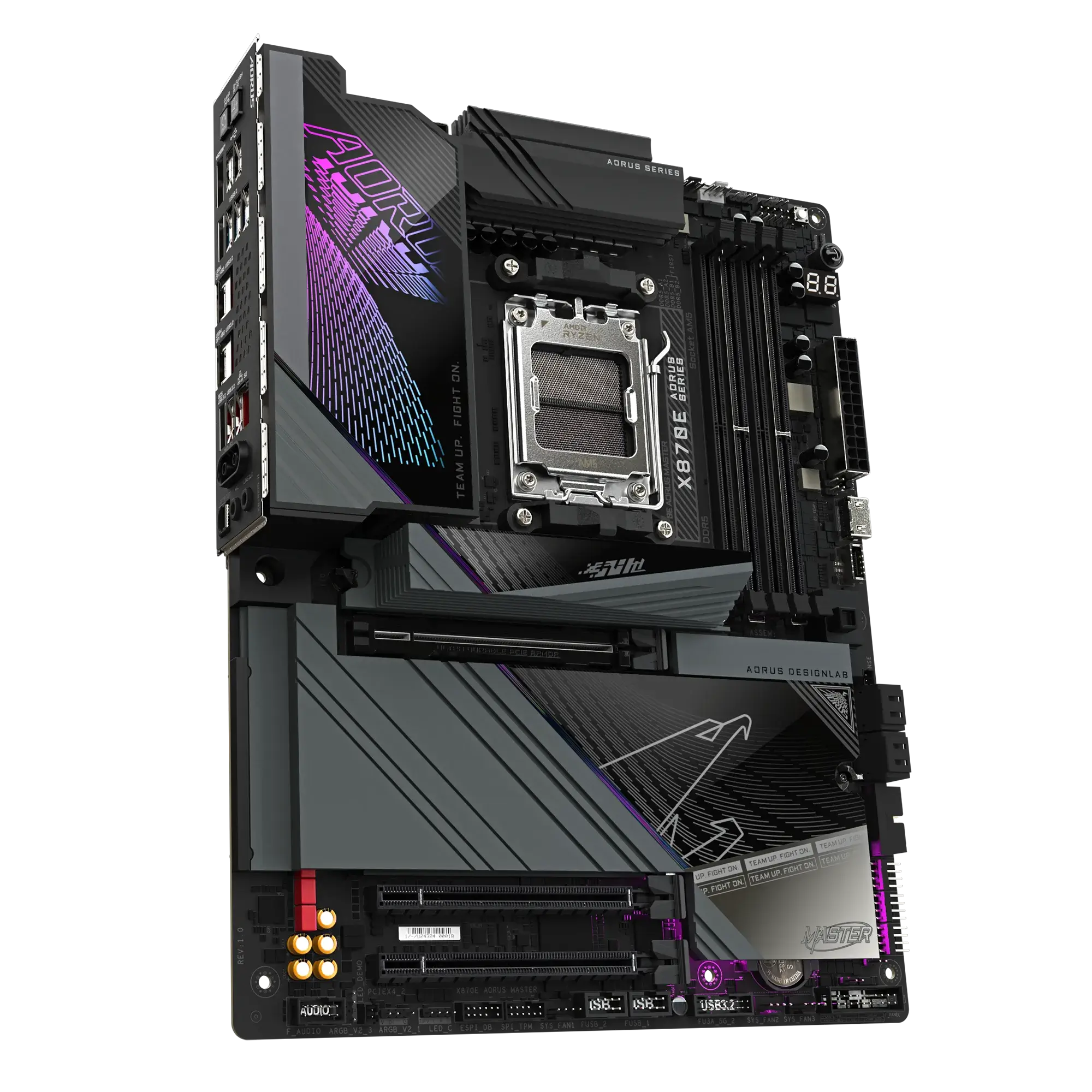 GIGABYTE X870E AORUS MASTER Mainboard 4 GIGABYTE X870E AORUS MASTER Mainboard - Ảnh 4