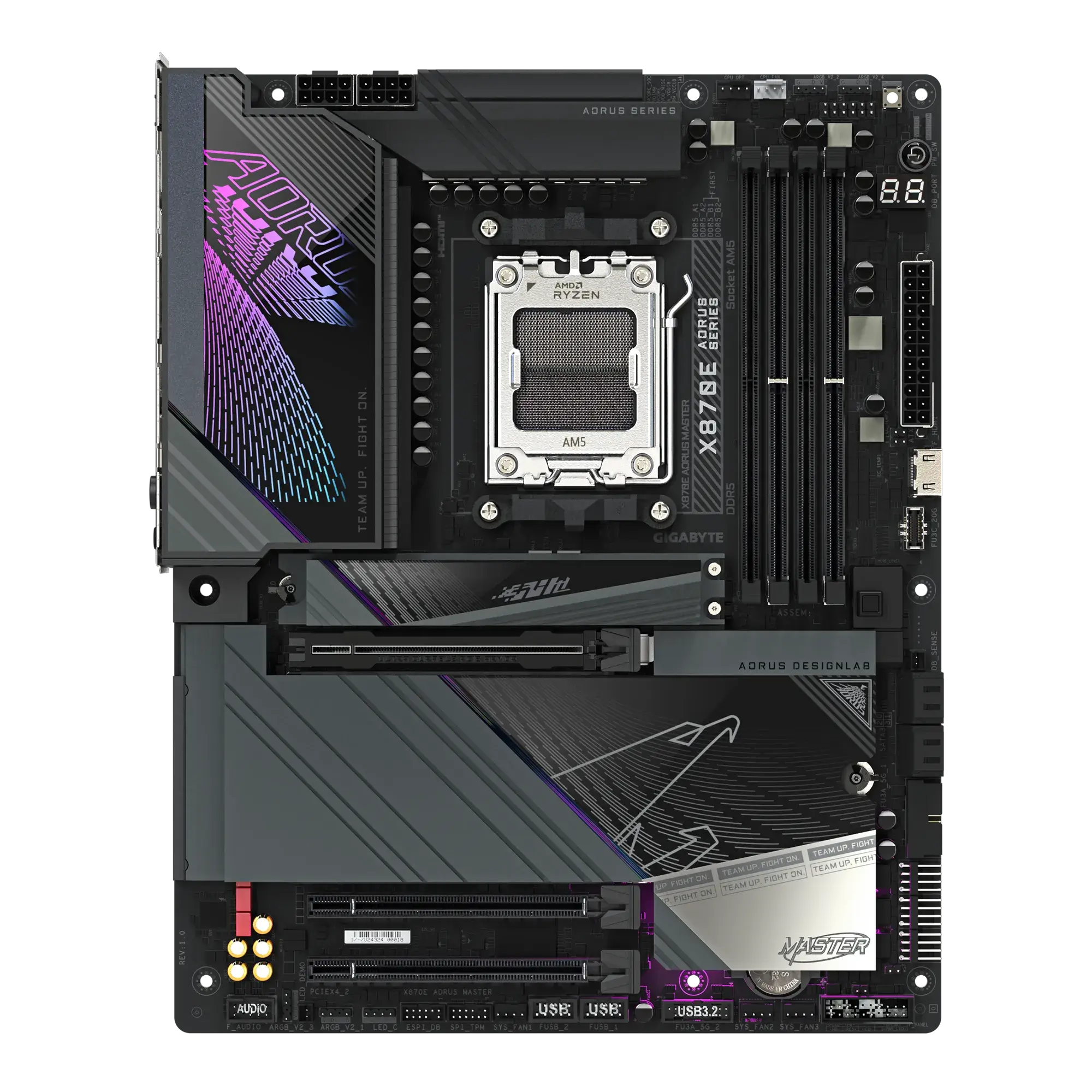 GIGABYTE X870E AORUS MASTER Mainboard 7 GIGABYTE X870E AORUS MASTER Mainboard - Ảnh 7