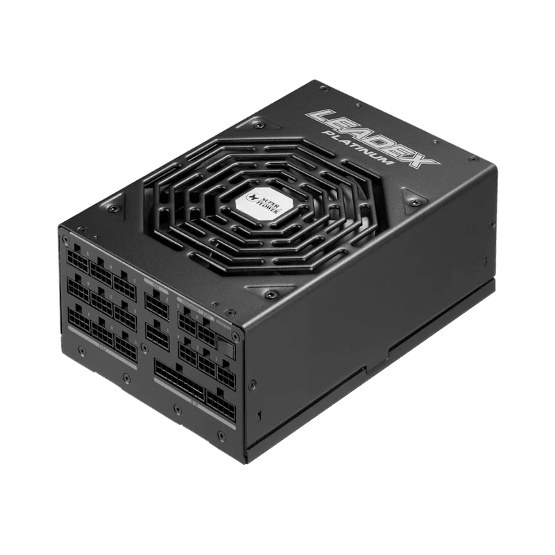 Super Flower Leadex Platinum 2000W PCIe5.0 (SF-2000F14HP) PSU - 2000W, Black, 80 Plus Platinum, Full Modular, 140mm Two-ball bearing fan 1 Super Flower Leadex Platinum 2000W PCIe5.0 (SF-2000F14HP) PSU - 2000W, Black, 80 Plus Platinum, Full Modular, 140mm Two-ball bearing fan