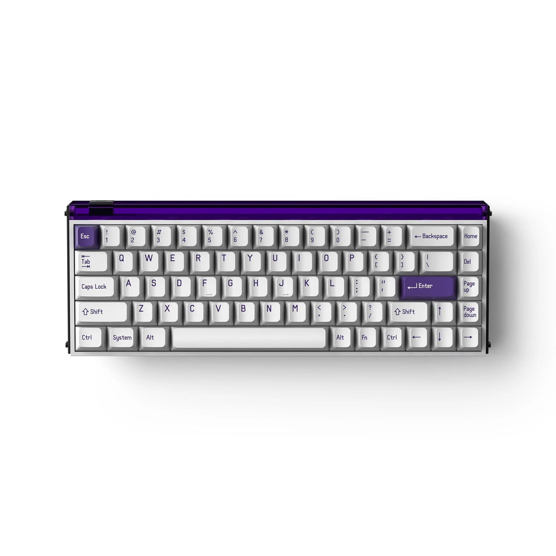 MelGeek Made68 Pro (Purple) Rapid Trigger Keyboard - 65%, Magnetic Switch 1 MelGeek Made68 Pro (Purple) Rapid Trigger Keyboard - 65%, Magnetic Switch