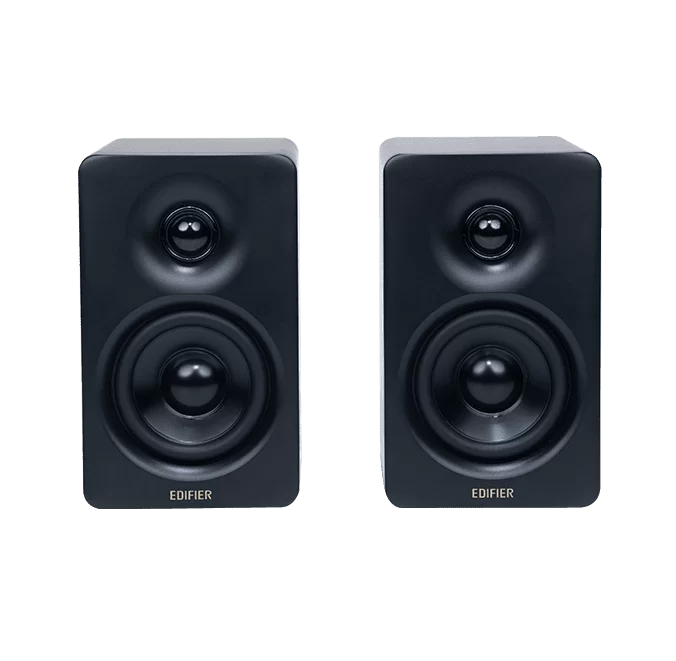 Edifier M60 Black 2.0 Compact Bookshelf Speakers - 66W (RMS) total, Bluetooth V5.3, USB-C, AUX inputs 2 Edifier M60 Black 2.0 Compact Bookshelf Speakers - 66W (RMS) total, Bluetooth V5.3, USB-C, AUX inputs - Ảnh 2
