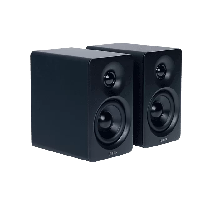 Edifier M60 Black 2.0 Compact Bookshelf Speakers - 66W (RMS) total, Bluetooth V5.3, USB-C, AUX inputs 5 Edifier M60 Black 2.0 Compact Bookshelf Speakers - 66W (RMS) total, Bluetooth V5.3, USB-C, AUX inputs - Ảnh 5