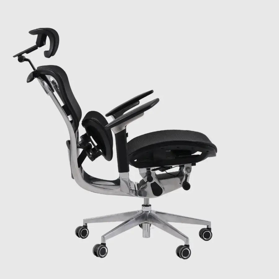 Gami Crom Pro Edition Ergonomic Chair - Khung hợp kim nguyên khối, lưng Carbon ngả 9 cấp độ, Mono Control, tay ghế 360 độ, lưới solidmesh USA, mâm Slideseat 3D Pro 4 Gami Crom Pro Edition Ergonomic Chair - Khung hợp kim nguyên khối, lưng Carbon ngả 9 cấp độ, Mono Control, tay ghế 360 độ, lưới solidmesh USA, mâm Slideseat 3D Pro - Ảnh 4