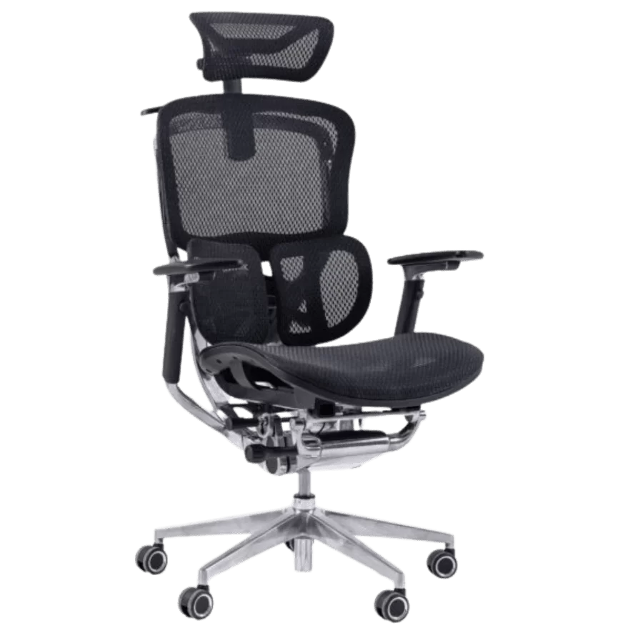 Gami Crom Pro Edition Ergonomic Chair - Khung hợp kim nguyên khối, lưng Carbon ngả 9 cấp độ, Mono Control, tay ghế 360 độ, lưới solidmesh USA, mâm Slideseat 3D Pro 2 Gami Crom Pro Edition Ergonomic Chair - Khung hợp kim nguyên khối, lưng Carbon ngả 9 cấp độ, Mono Control, tay ghế 360 độ, lưới solidmesh USA, mâm Slideseat 3D Pro - Ảnh 2