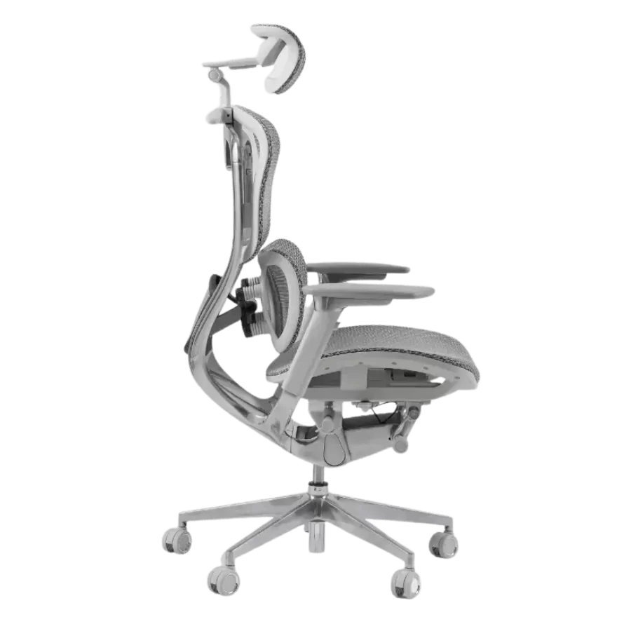 Gami Crom Pro Edition Ergonomic Chair - Khung hợp kim nguyên khối, lưng Carbon ngả 9 cấp độ, Mono Control, tay ghế 360 độ, lưới solidmesh USA, mâm Slideseat 3D Pro 14 Gami Crom Pro Edition Ergonomic Chair - Khung hợp kim nguyên khối, lưng Carbon ngả 9 cấp độ, Mono Control, tay ghế 360 độ, lưới solidmesh USA, mâm Slideseat 3D Pro - Ảnh 14