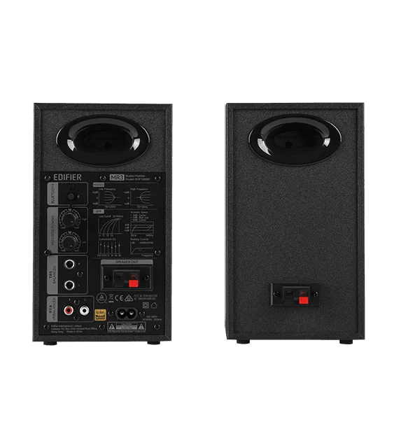 Edifier MR3 Black 2.0 Powered Studio Monitor Speakers System - 18W x 2 (RMS) total, Bluetooth V5.4 5 Edifier MR3 Black 2.0 Powered Studio Monitor Speakers System - 18W x 2 (RMS) total, Bluetooth V5.4 - Ảnh 5