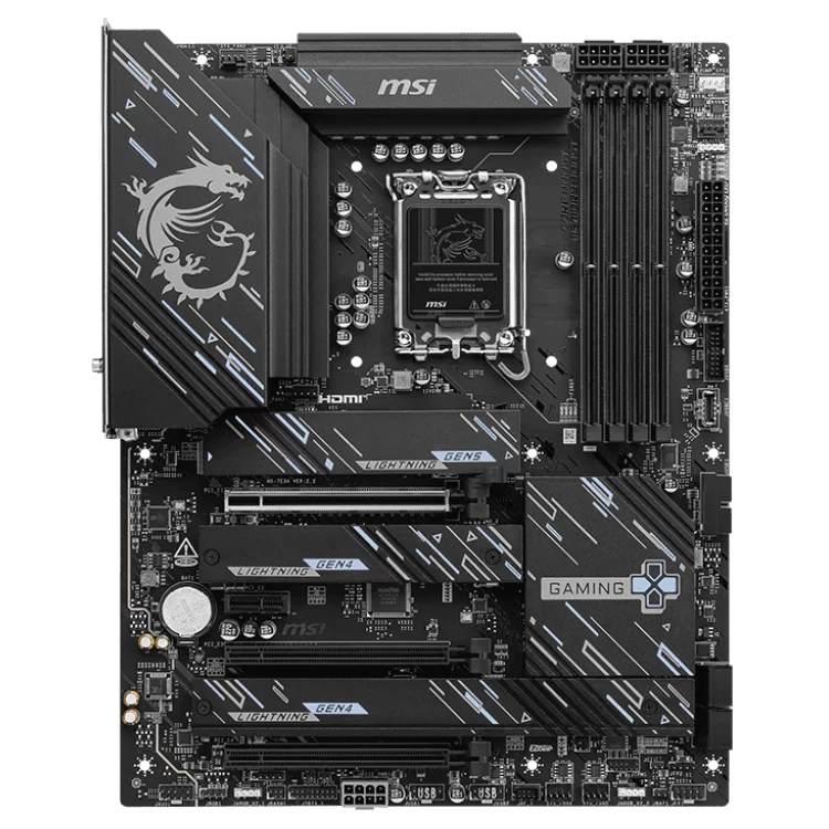 MSI Z890 GAMING PLUS WIFI Mainboard 2 MSI Z890 GAMING PLUS WIFI Mainboard - Ảnh 2