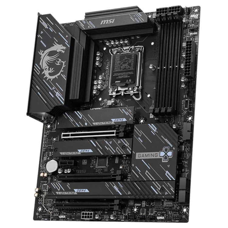 MSI Z890 GAMING PLUS WIFI Mainboard 3 MSI Z890 GAMING PLUS WIFI Mainboard - Ảnh 3