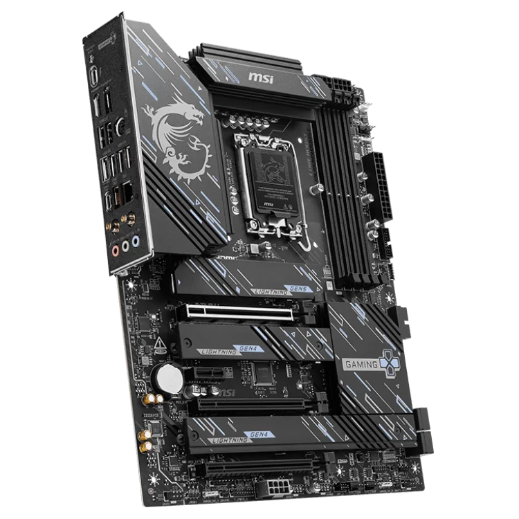 MSI Z890 GAMING PLUS WIFI Mainboard 4 MSI Z890 GAMING PLUS WIFI Mainboard - Ảnh 4