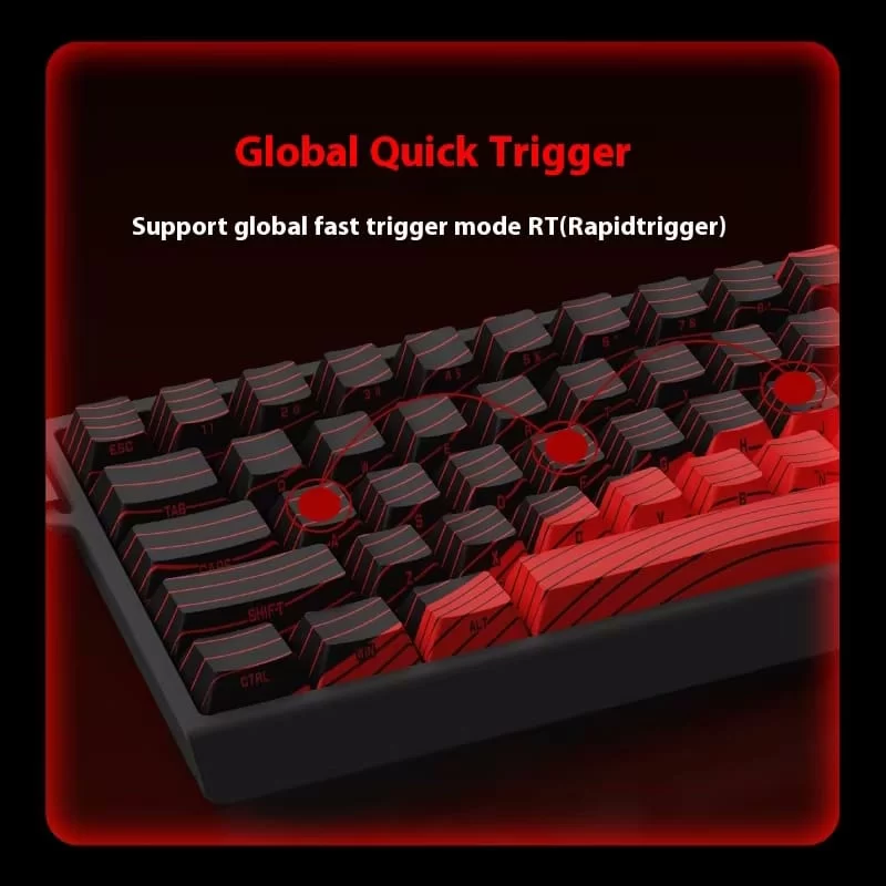 MadLion Mad68 HE RGB (1000Hz) Gateron Universal Magnetic (Non sealed) Gaming Keyboard 4 MadLion Mad68 HE RGB (1000Hz) Gateron Universal Magnetic (Non sealed) Gaming Keyboard - Ảnh 4