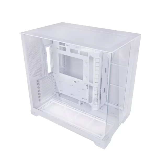 Lian Li O11 Vision Compact White Case - Aluminum, Steel, Tempered Glass ATX Mid Tower 5 Lian Li O11 Vision Compact White Case - Aluminum, Steel, Tempered Glass ATX Mid Tower - Ảnh 5