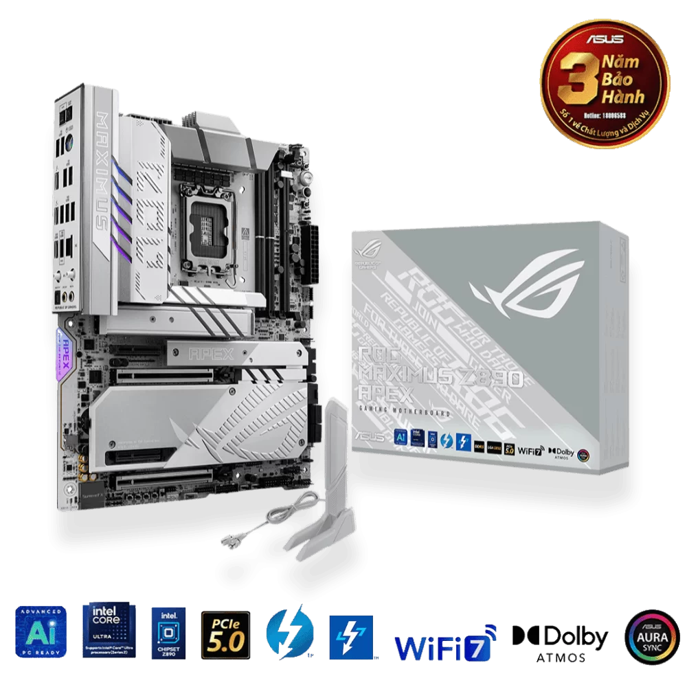 ASUS ROG MAXIMUS Z890 APEX Mainboard 1 ASUS ROG MAXIMUS Z890 APEX Mainboard