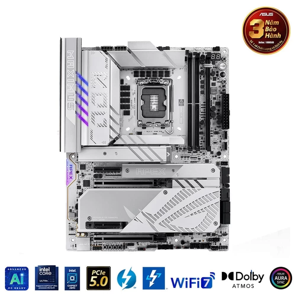 ASUS ROG MAXIMUS Z890 APEX Mainboard 3 ASUS ROG MAXIMUS Z890 APEX Mainboard - Ảnh 3