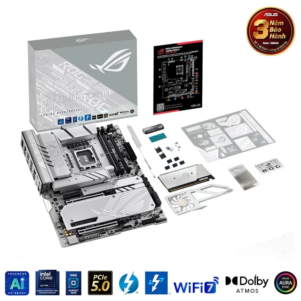 ASUS ROG MAXIMUS Z890 APEX Mainboard 10 ASUS ROG MAXIMUS Z890 APEX Mainboard - Ảnh 10