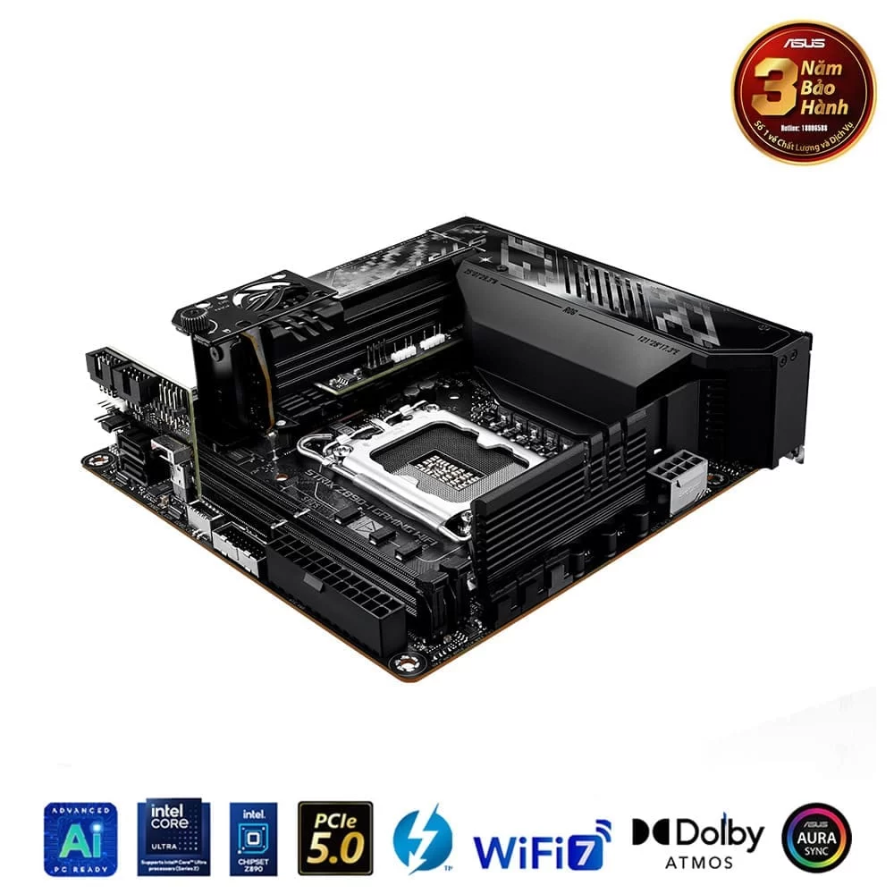 ASUS ROG STRIX Z890-I GAMING WIFI Mainboard 7 ASUS ROG STRIX Z890-I GAMING WIFI Mainboard - Ảnh 7