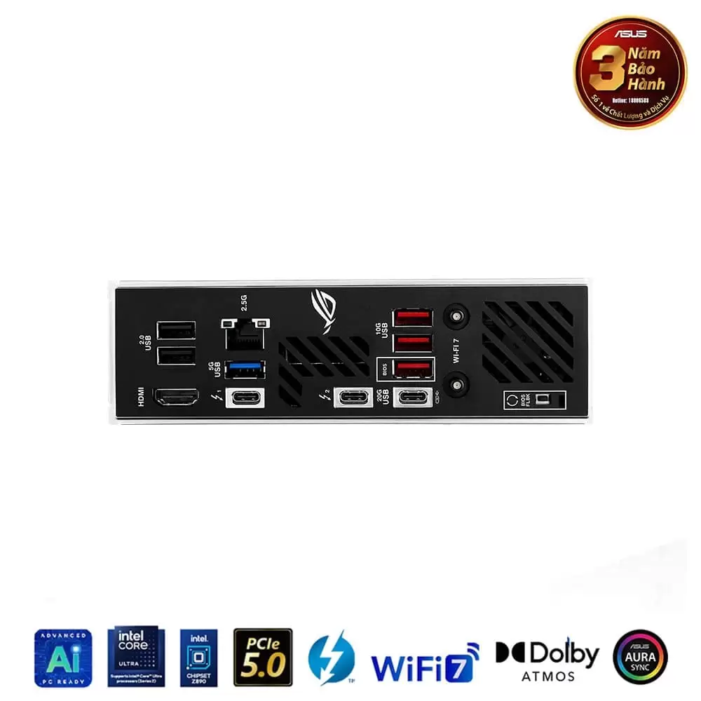 ASUS ROG STRIX Z890-I GAMING WIFI Mainboard 12 ASUS ROG STRIX Z890-I GAMING WIFI Mainboard - Ảnh 12