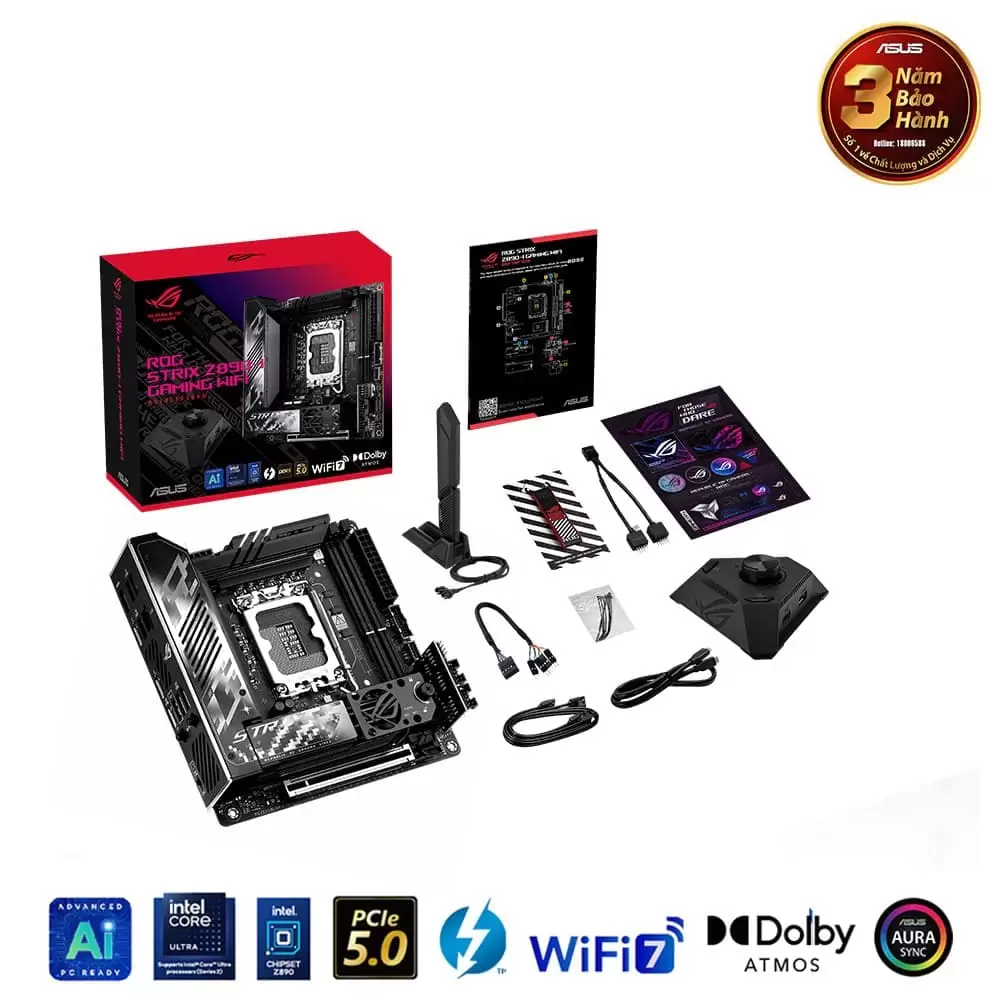 ASUS ROG STRIX Z890-I GAMING WIFI Mainboard 13 ASUS ROG STRIX Z890-I GAMING WIFI Mainboard - Ảnh 13