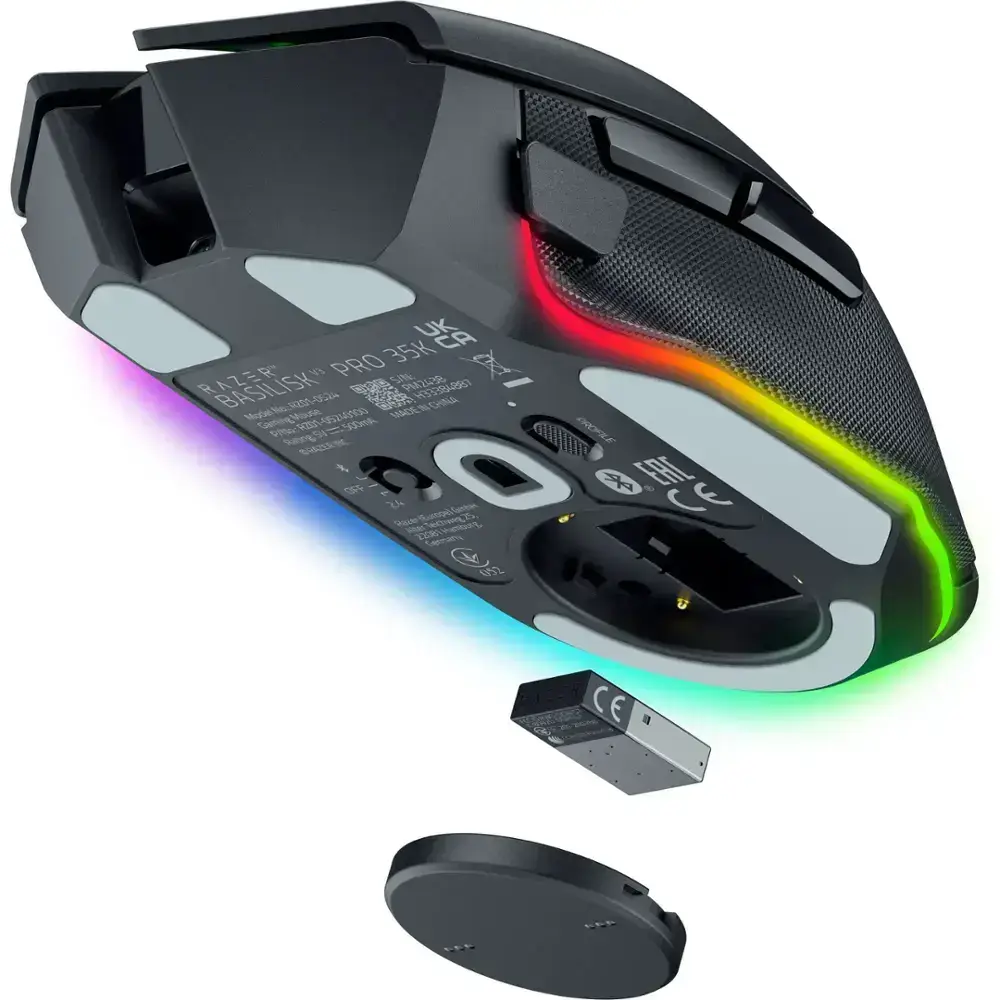 Razer Basilisk V3 Pro 35K Wireless Gaming Mouse - Black, 35000 DPI, Chroma RGB, HyperScroll Tilt Wheel 1 Razer Basilisk V3 Pro 35K Wireless Gaming Mouse - Black, 35000 DPI, Chroma RGB, HyperScroll Tilt Wheel