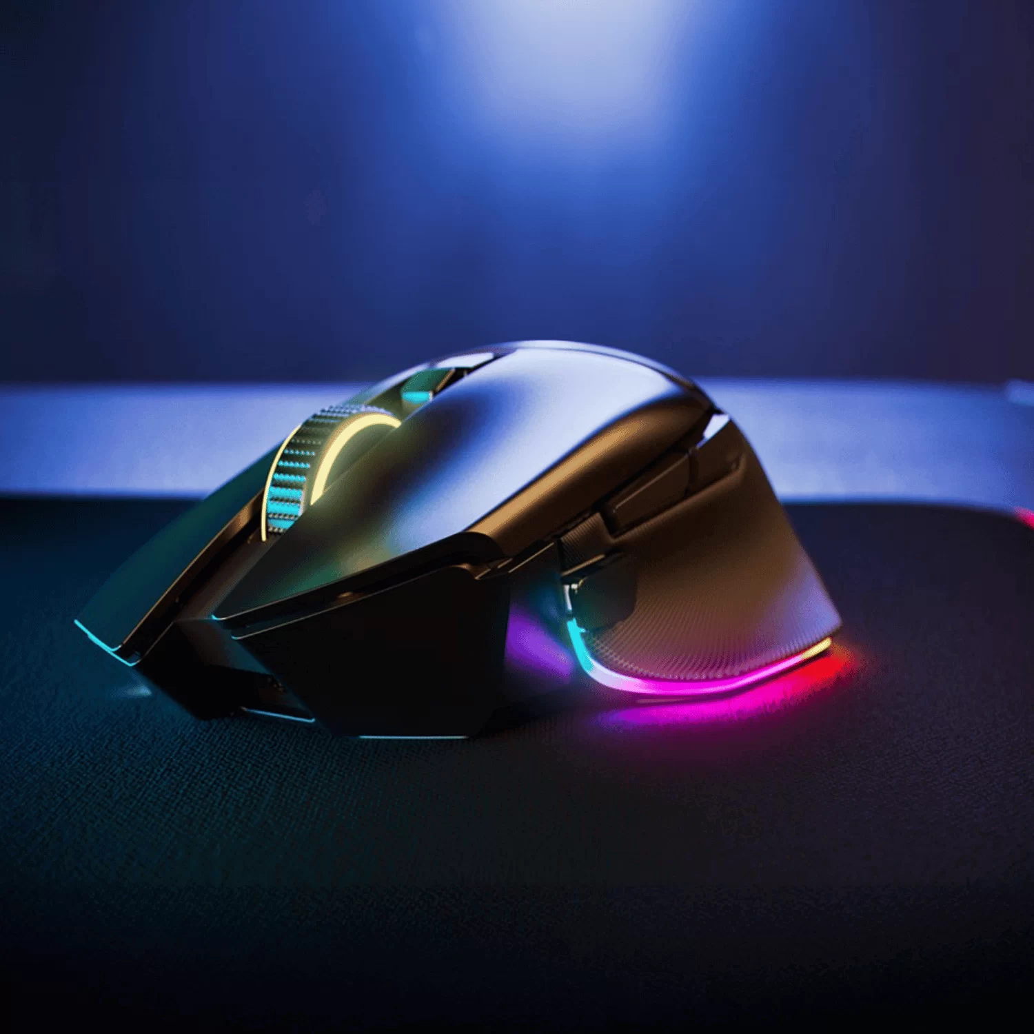 Razer Basilisk V3 Pro 35K Wireless Gaming Mouse - Black, 35000 DPI, Chroma RGB, HyperScroll Tilt Wheel 6 Razer Basilisk V3 Pro 35K Wireless Gaming Mouse - Black, 35000 DPI, Chroma RGB, HyperScroll Tilt Wheel - Ảnh 6