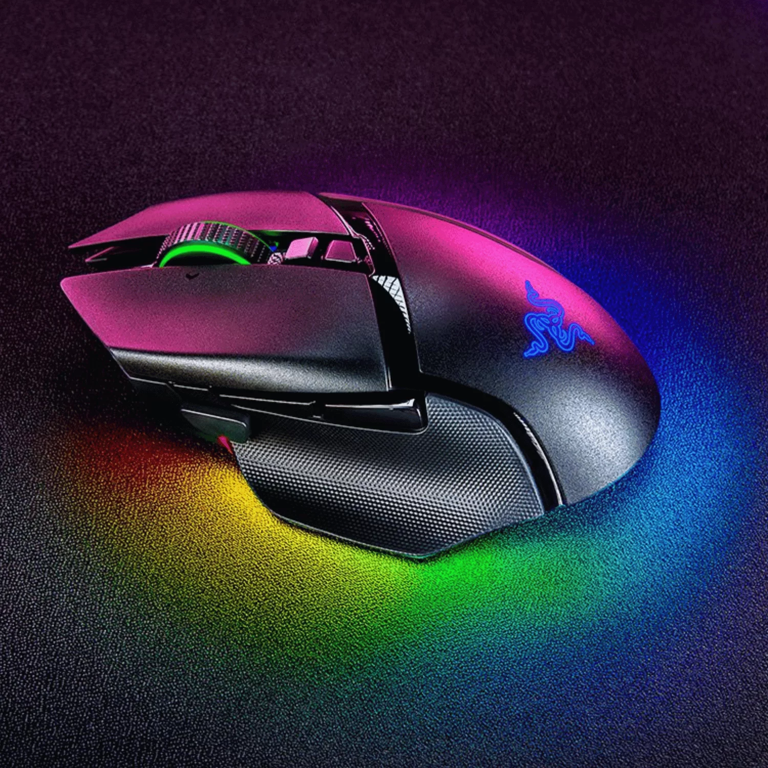 Razer Basilisk V3 Pro 35K Wireless Gaming Mouse - Black, 35000 DPI, Chroma RGB, HyperScroll Tilt Wheel 7 Razer Basilisk V3 Pro 35K Wireless Gaming Mouse - Black, 35000 DPI, Chroma RGB, HyperScroll Tilt Wheel - Ảnh 7