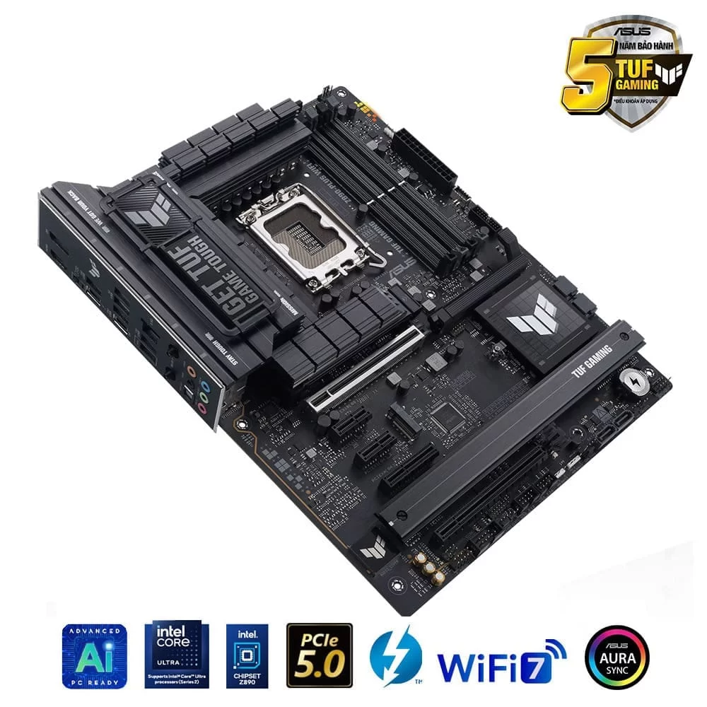ASUS TUF GAMING Z890-PLUS WIFI Mainboard 6 ASUS TUF GAMING Z890-PLUS WIFI Mainboard - Ảnh 6