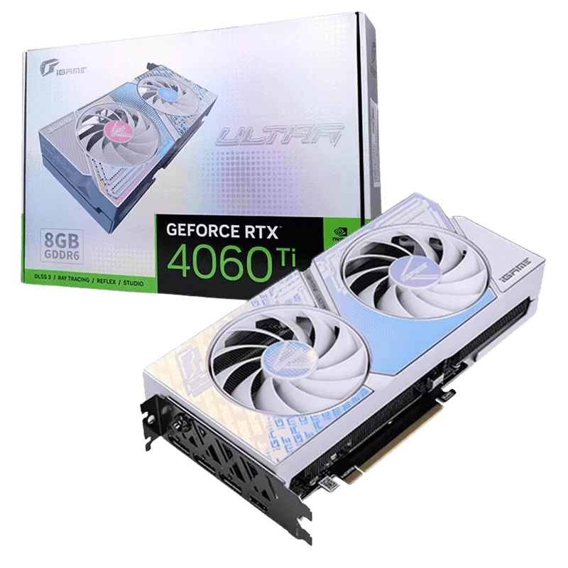 Colorful iGame GeForce RTX 4060Ti Ultra W DUO OC 8GB-V Graphics Card 1 Colorful iGame GeForce RTX 4060Ti Ultra W DUO OC 8GB-V Graphics Card