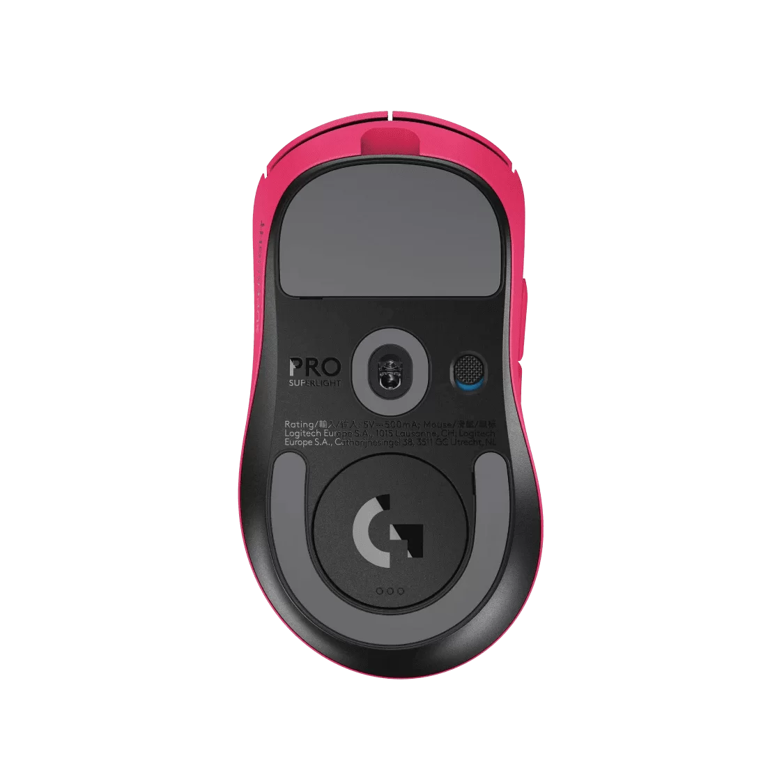 Logitech G Pro X Superlight 2 DEX PINK Wireless Gaming Mouse - 60g, HERO 2 sensor, LIGHTSPEED wireless, LIGHTFORCE switches 6 Logitech G Pro X Superlight 2 DEX PINK Wireless Gaming Mouse - 60g, HERO 2 sensor, LIGHTSPEED wireless, LIGHTFORCE switches - Ảnh 6