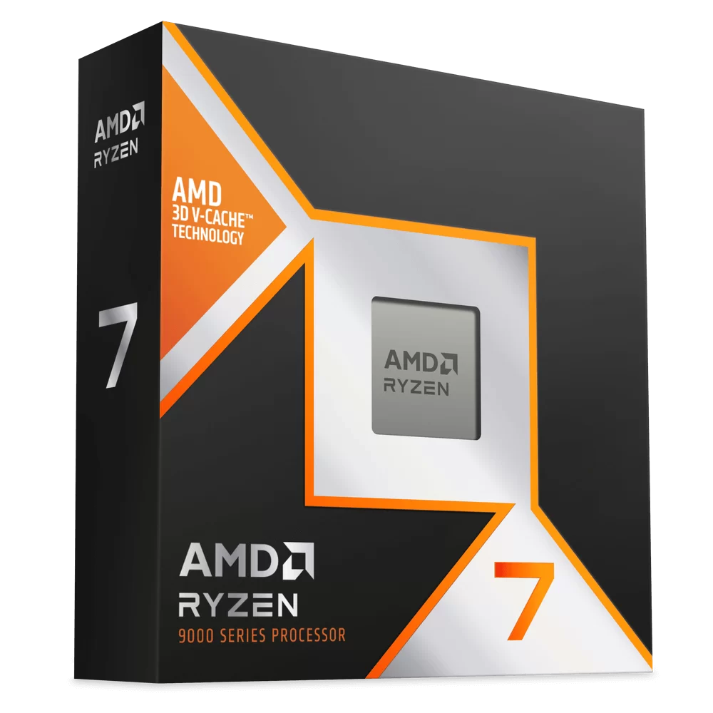 AMD Ryzen 7 9800X3D Processor - 8C16T, 4.7 GHz up to 5.2 GHz, 104MB Cache, PCIe 5.0, AMD Radeon Graphics, Zen 5 Granite Ridge AM5, 120W TDP 2 AMD Ryzen 7 9800X3D Processor - 8C16T, 4.7 GHz up to 5.2 GHz, 104MB Cache, PCIe 5.0, AMD Radeon Graphics, Zen 5 Granite Ridge AM5, 120W TDP - Ảnh 2