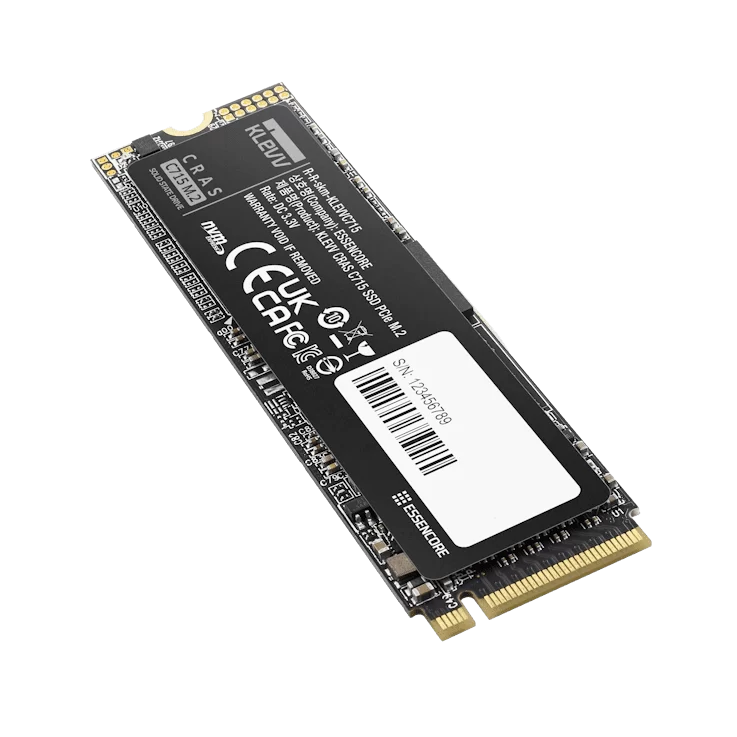 KLEVV CRAS C715 1TB SSD - M.2 2280, PCIe Gen 3.0 x4 NVMe 1.3 6 KLEVV CRAS C715 1TB SSD - M.2 2280, PCIe Gen 3.0 x4 NVMe 1.3 - Ảnh 6