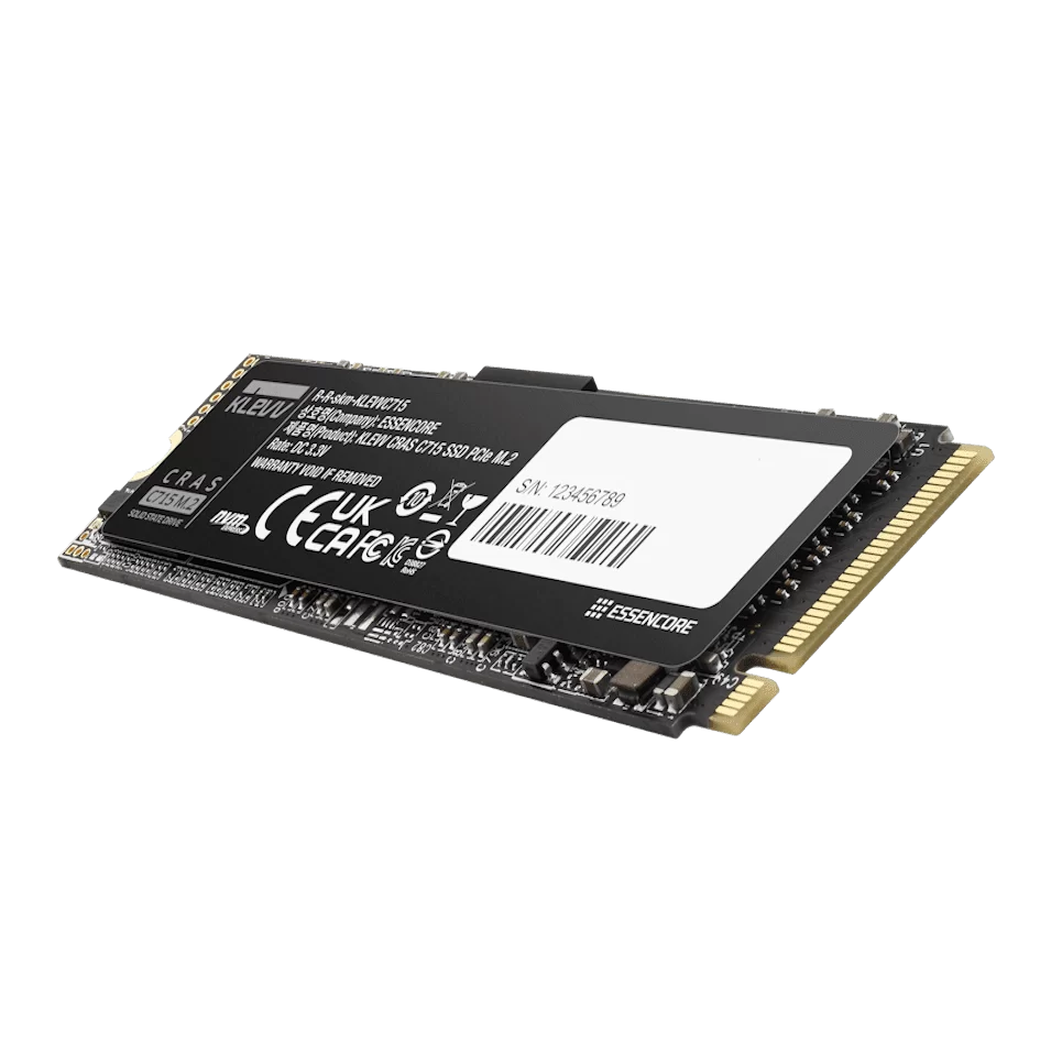KLEVV CRAS C715 1TB SSD - M.2 2280, PCIe Gen 3.0 x4 NVMe 1.3 8 KLEVV CRAS C715 1TB SSD - M.2 2280, PCIe Gen 3.0 x4 NVMe 1.3 - Ảnh 8