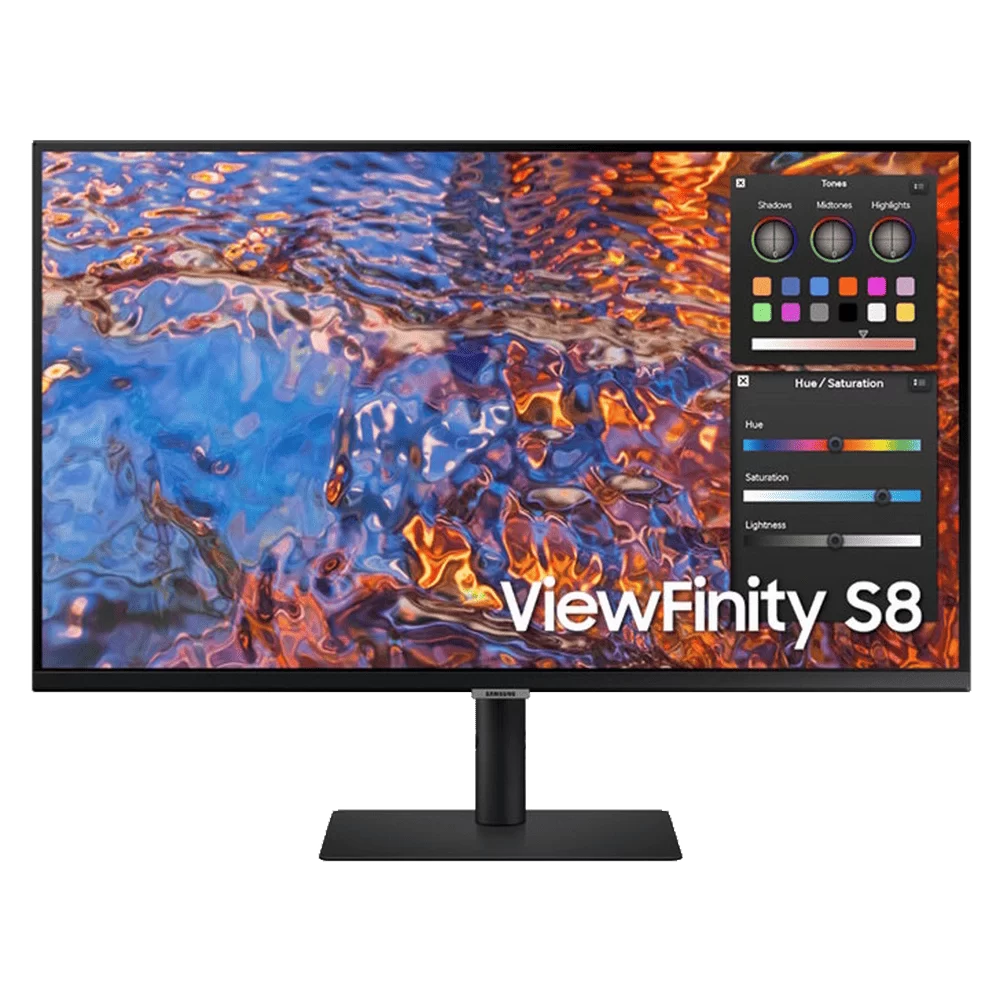 Samsung ViewFinity S8 S80PB LS32B800PXEXXV Monitor - 32 inch 4K UHD (3840x2160), IPS, 60Hz, 5ms, HDMI 2.0, HDCP 2.2 (HDMI), DP 1.4