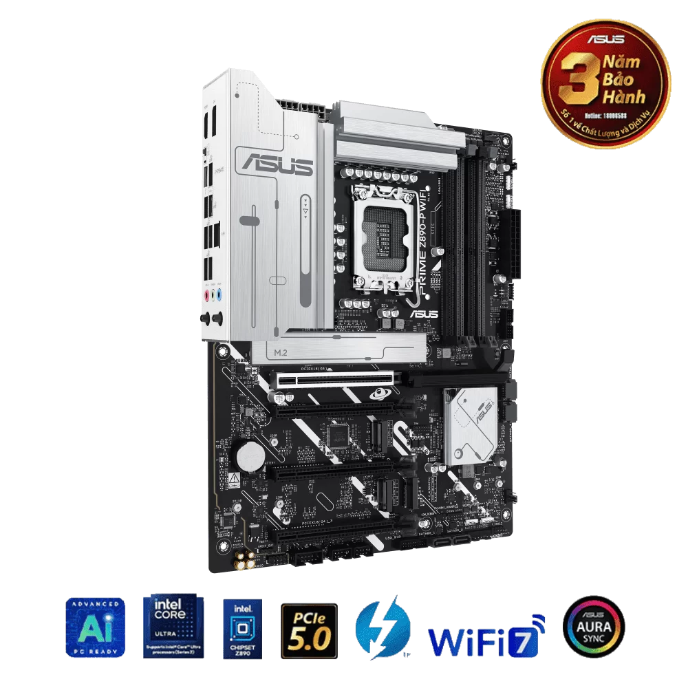 ASUS PRIME Z890-P WIFI CSM Mainboard 9 ASUS PRIME Z890-P WIFI CSM Mainboard - Ảnh 9